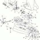 EURO 500 EFI - E930674 Hood assembly 500 efi  /  0930674 and  500 efi sks...