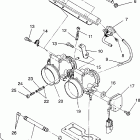 EURO 500 EFI - E930674 Throttle body assembly 500 efi  /  0930674 and  50...