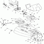 440 XCR - 0931760 Hood assembly 440 xcr  /  0931760