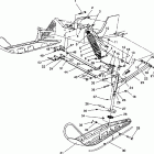 0932770 STORM Front suspension and ski storm / 0932770 and storm...