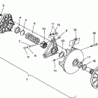 EURO TRAIL - E930761 Drive clutch assembly trail  /  0930761