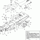 E933433 EURO LITE Tunnel and seat assembly lite gt / 0933133 and sta...