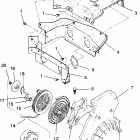 Widetrak GT - X932061 Blower housing and  recoil starter assembly widetr...