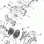 0933433 LITE Blower housing & recoil assembly lite / 0933433 an...