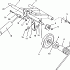 0930768 RXL Rear torque arm assembly rxl / 0930768 and rxl sks...