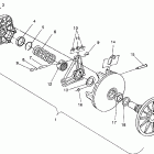 WIDE TRAK - 0932064 Drive clutch assembly widetrak  /  0932064