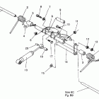 Widetrak GT - X932061 Rear torque arm assembly widetrak gt  /  x932061