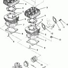 EURO TRAIL - E930761 Cylinder assembly trail deluxe / 0930243