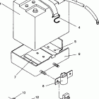 0933433 LITE Battery box assembly lite deluxe / 0933431