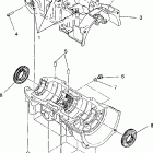 440 XCR - 0931760 Crankcase assembly 440 xcr  /  0931760