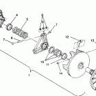 EURO TRAIL - E930761 Drive clutch assembly trail deluxe / 0930243