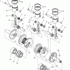 0930768 RXL Piston and crankshaft rxl  /  0930768 and rxl sks ...