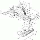 WIDE TRAK - 0932064 Front suspension and ski widetrak  /  0932064
