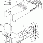 0932770 STORM Seat and gas tank assembly storm / 0932770 and sto...