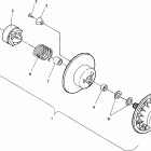 E933433 EURO LITE Driven clutch assembly lite gt / 0933133 and starl...