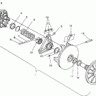 Widetrak GT - X932061 Drive clutch assembly widetrak gt  /  x932061