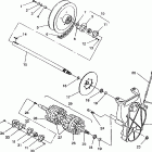 0930768 RXL Drive train assembly rxl / 0930768 and rxl sks / 0...