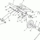 E930567 EURO XLT SKS Rear torque arm assembly xlt sp / 0930667