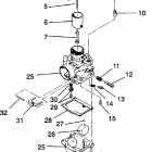 EURO TRAIL - E930761 Carburetor assembly trail  /  0930761 and  trail d...