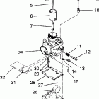 E933433 EURO LITE Carburetor assembly lite gt / 0933133