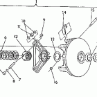 0920568 650 RXL SKS Drive clutch   rxl / rxl sks