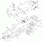 0923027 STARLITE Chassis and seat indy lite / star lite