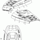 X920674 500 SP Hood decals 500 sp