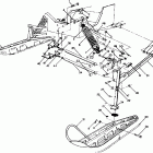S920161 SWE SUPERTRAK Front suspension and ski supertrak