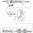 0920865 CLASSIC Chaincase assembly 500 and 500 classic