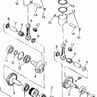 0920674N 500 SPX Piston and crankshaft 500 spx
