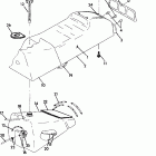 0920760 440 Seat / gas tank assembly 440