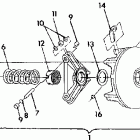 0920760 440 Drive clutch 440