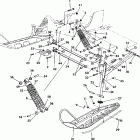 0920767 XLT SP Front suspension and ski 500 xlt