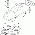 0920674N 500 SPX Seat / gas tank assembly 500 spx
