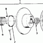 S922064 SWE WIDE TRAK Driven clutch widetrak