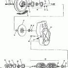 0920767 XLT SP Chaincase assembly 500 xlt