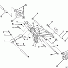 X920674 500 SP Front torque arm  500 sp