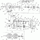 0910759 400 Brake and chaincase 400 from serial number 1802330