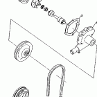 S912064 SWE WIDE TRAK Water pump widetrak