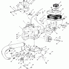 0910262 TRAIL DELUXE Engine mounting trail