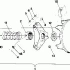 0910865 500 CLASSIC Drive clutch from serial no. 1841612