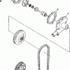 0910865 500 CLASSIC Water pump 500 and 500 classic