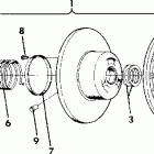 S912064 SWE WIDE TRAK Driven clutch wide trak