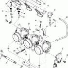 0910568 650 RXL SKS Throttle body 650 rxl