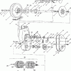 S910758 SWE 650 Brake and chaincase 650 and 650 sks to serial numb...