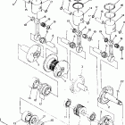 0910568 650 RXL SKS Piston and crankshaft 650 rxl