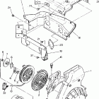 0910443 SPORT Blower housing & recoil starter   sport & sport gt