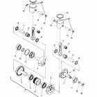 0910759 400 Piston and crankshaft  400