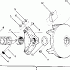 0910262 TRAIL DELUXE Drive clutch  trail