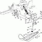 S912064 SWE WIDE TRAK Front suspension and ski widetrak